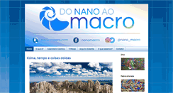 Desktop Screenshot of nano-macro.com